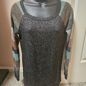 Pink Clover Multicolor Long Sleeve Top